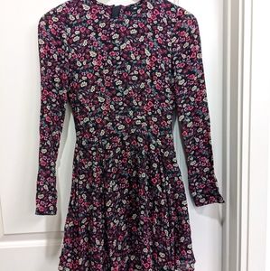 H&M Long Sleeve Floral Dress